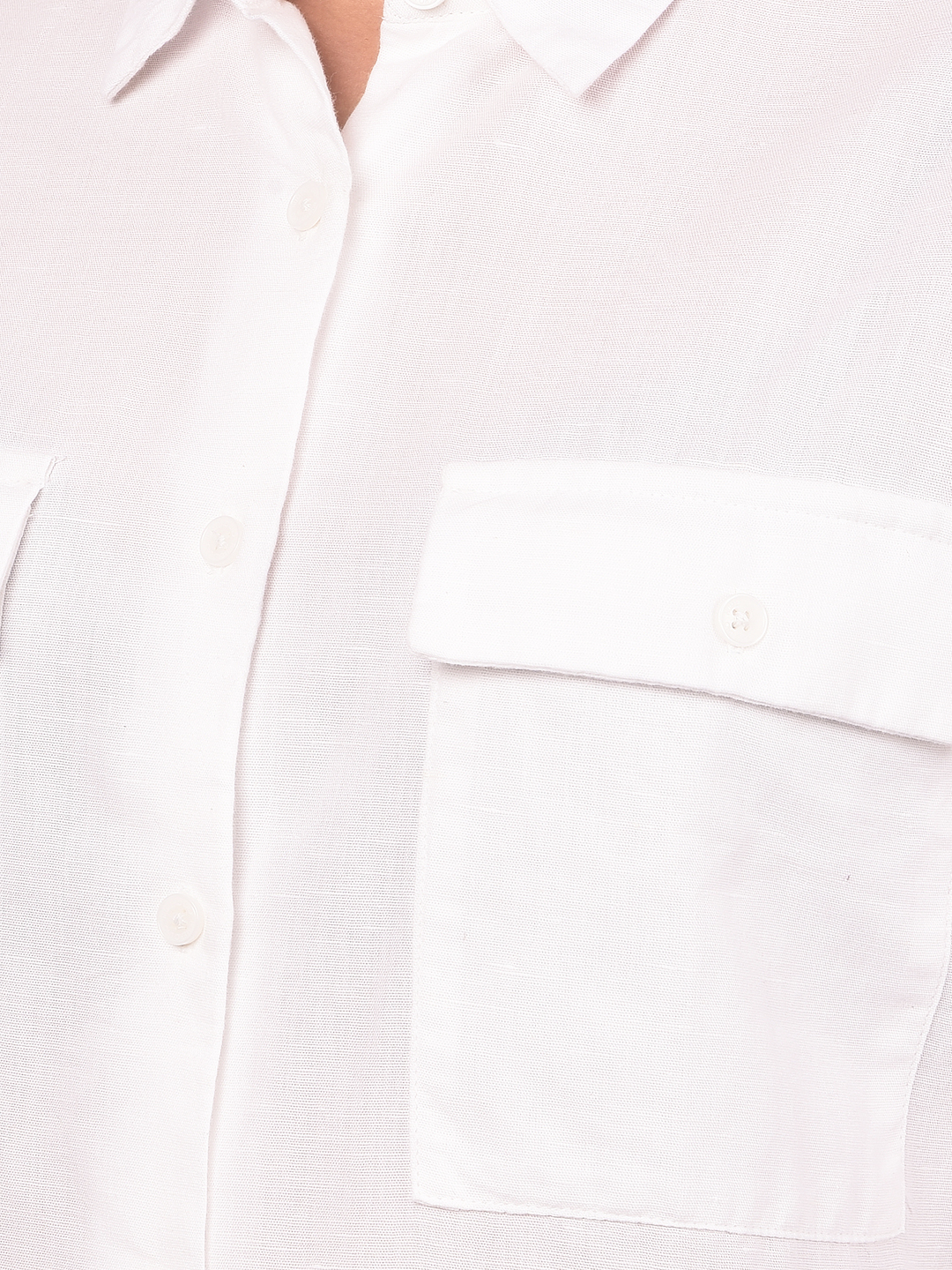 Numero Uno Women Classic White Button-Up Shirt